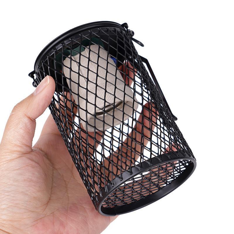 220V Reptile Heat Lampshade Pet Heater Lamp Guard Timeable Anti-Scalding Preservation Infrared Ceramic Heat Lamp Lizard Turtles