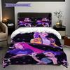 Fantasy Beast Alien Eyes Three-piece Set(1 * Duvet Cover + 2 * Pillowcase, Without core)Duvet Cover and Pillowcase Soft and Comfortable