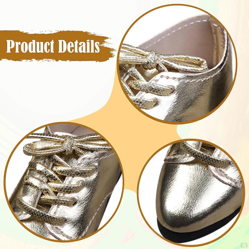 1/4 Doll Shoes Costume Mini Elegant, Casual, Trendy, Business Dress up Miniature Model for Male