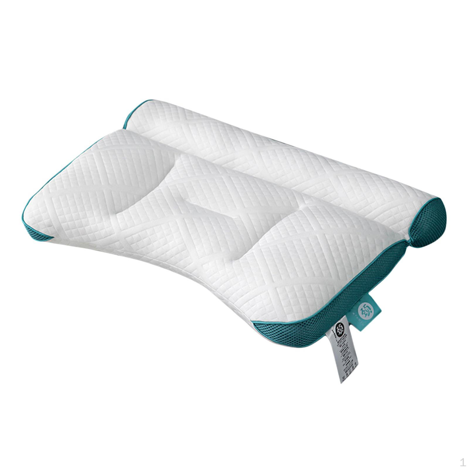 

Шийна подушка Підтримка шиї Ліжко М’яка ергономічна підкладка Зручний сон Deep Green