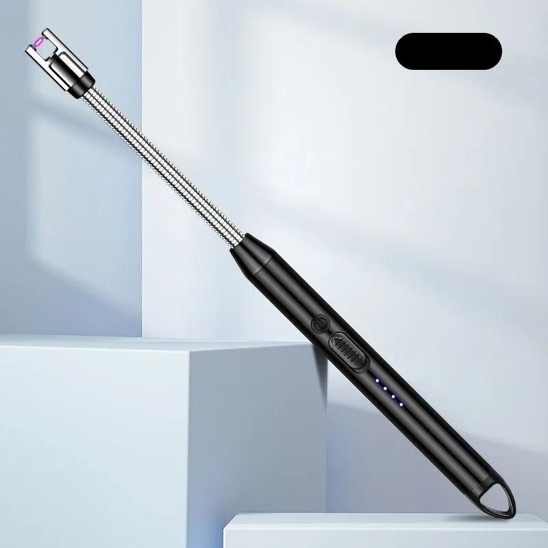 

Полезная газовая горелка-зажигалка для пайки металла, выпечки, сварки, регулируемого пламени чёрный