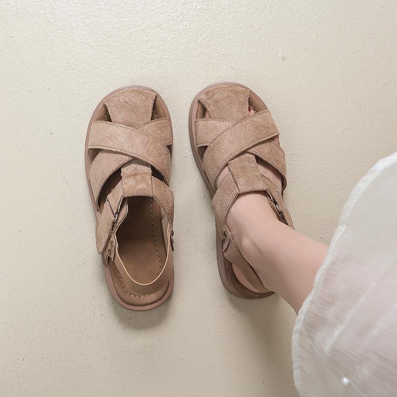 Fashion Women Sport Platform Sandals Flats Summer Shoes 2025 New Fashion Brand Open Toe Shoes Causal Slippers Sneakers Mujer Sandalias