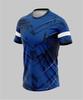 Simple and Fashionable Men's Outdoor 3D Printed Short-sleeved Large-sized Breathable Casual Sports T-shirt for Family Wear