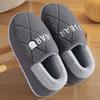 Cotton slippers winter bag and indoor home fleece warm cotton mop home non-slip large size slippers