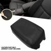 Fits 2009-2014 Maxima Nissan Leather Skin Center Black Console Lid Armrest Cover