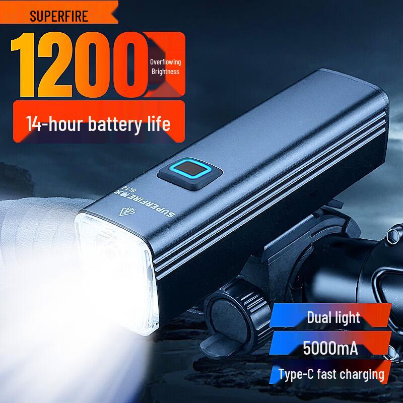 SupFire BL12 Rechargeable Cycling Flashlight