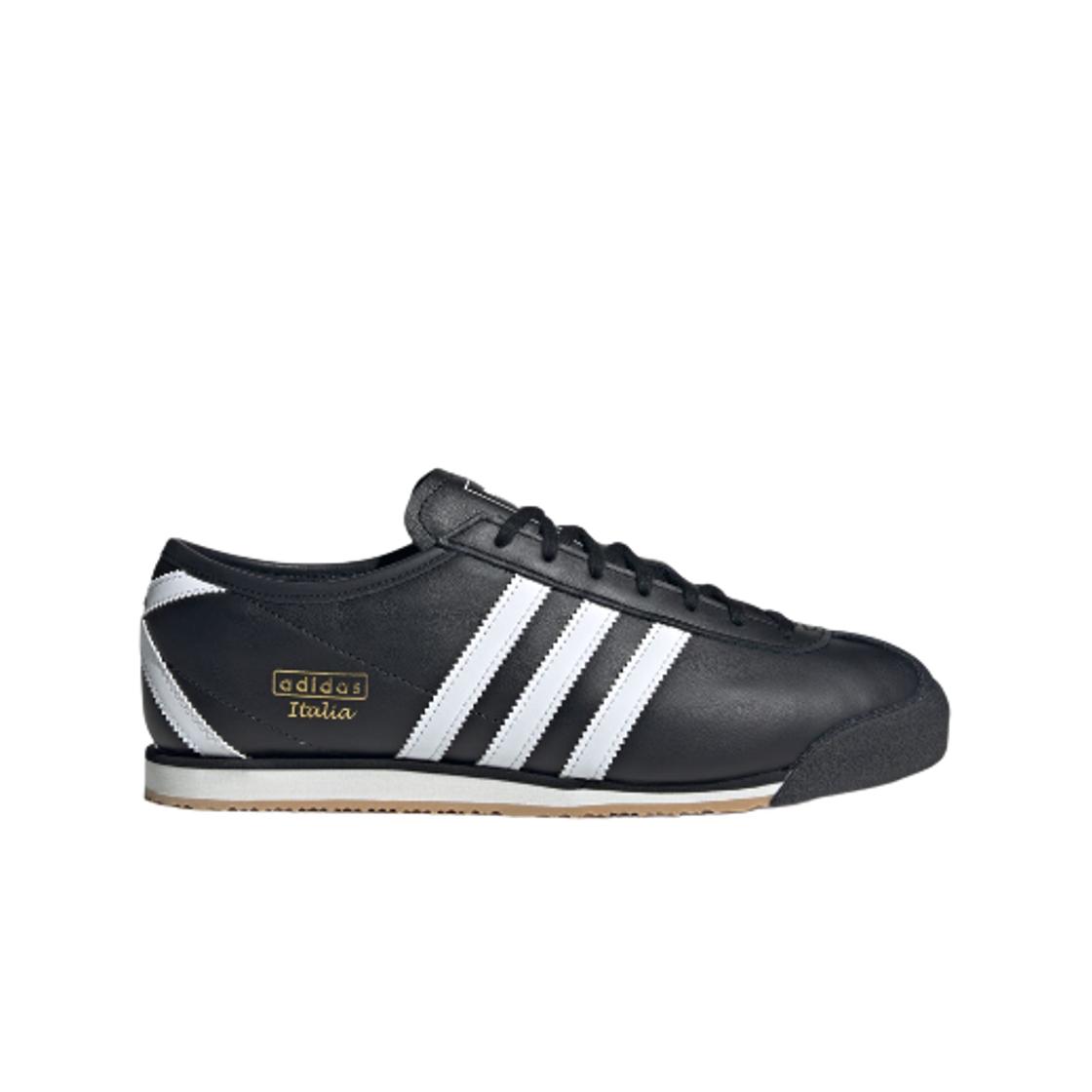 adidas Italia 70s Black White Gum Men Sneakers Core-Black Cloud-White JS1324 37⅓