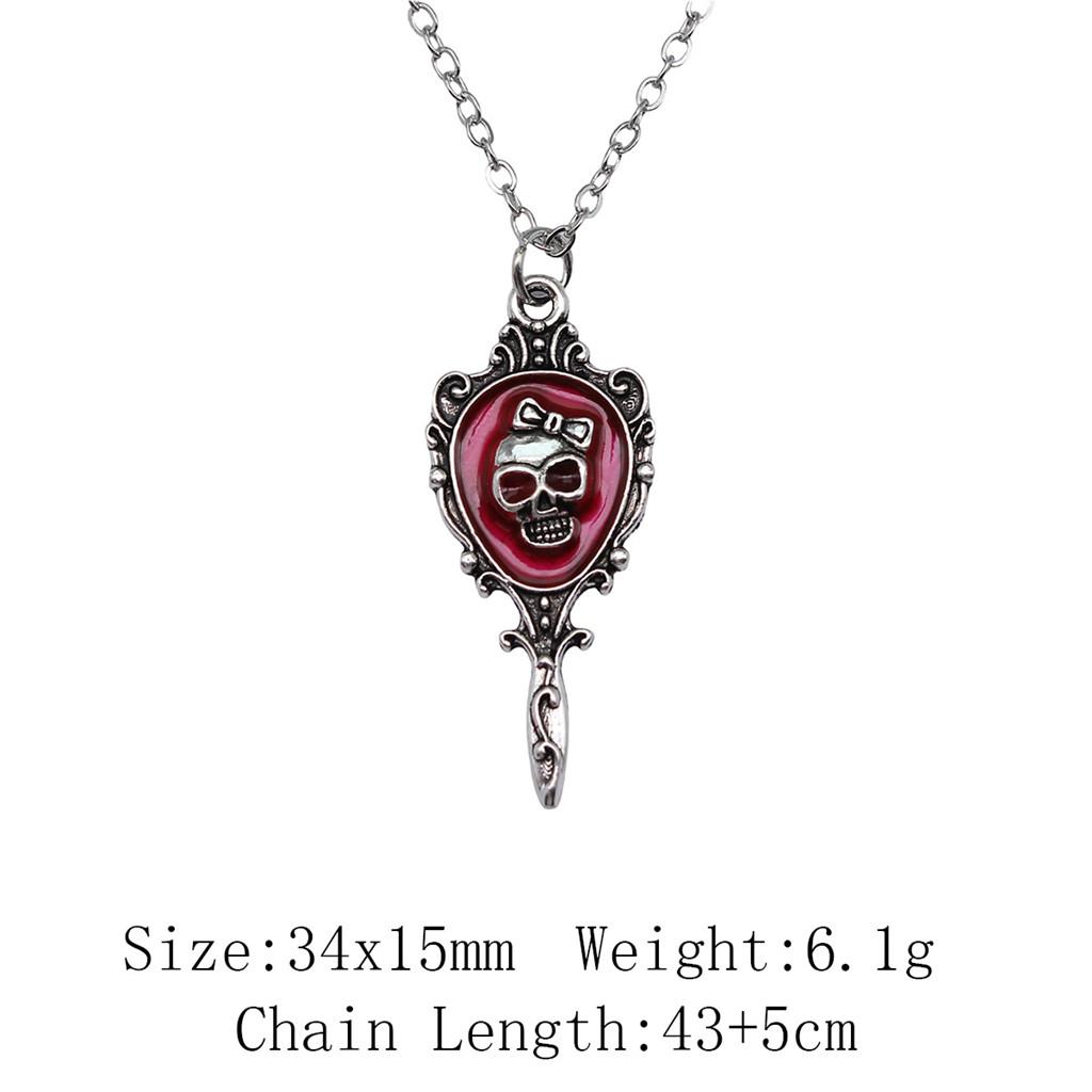 Birthday Gifts Boho Necklace Cross Skull Necklace On The Neck 43cm Chain Women's Bag Long Necklace