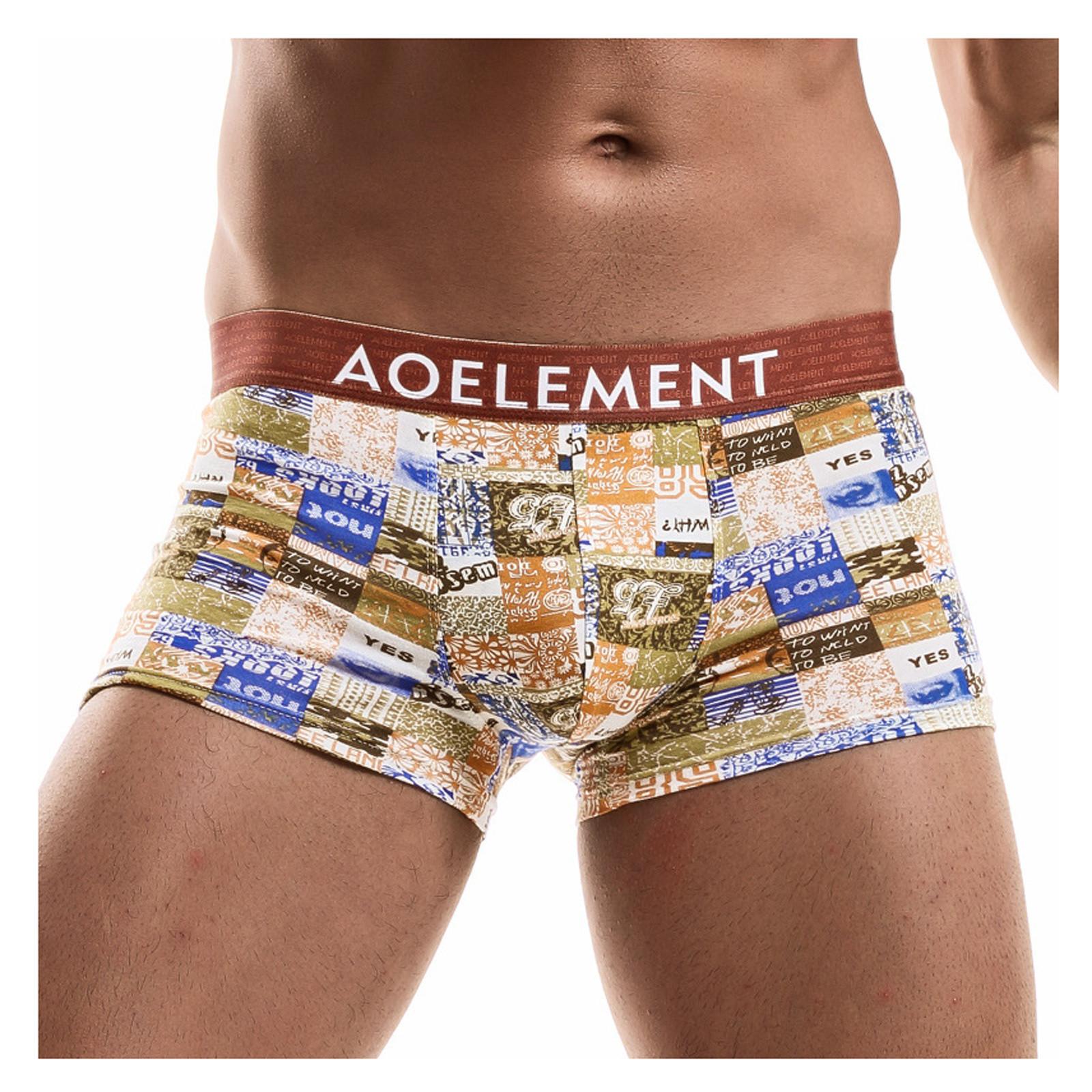 Мужское нижнее белье из ткани с принтом — фото 3