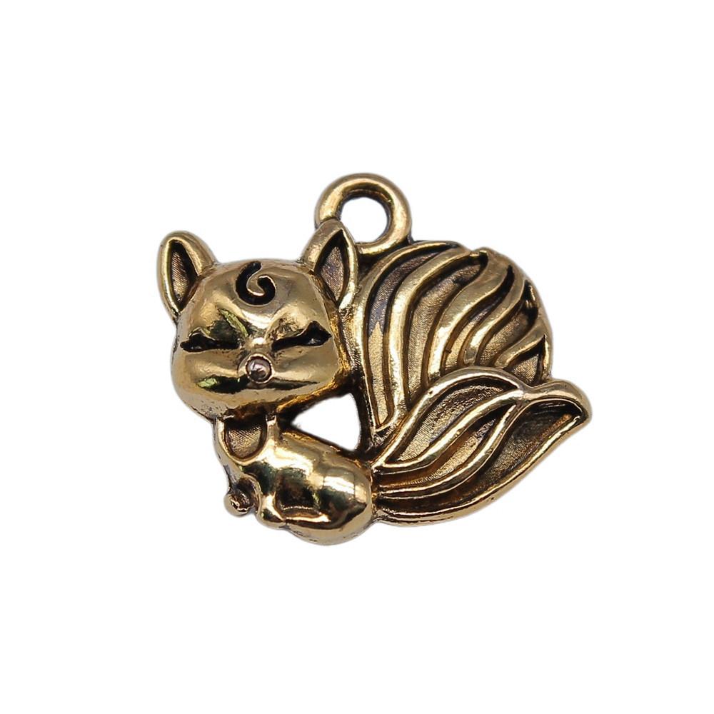 Charms Tiger Lion Wolf Pendants Kids' Jewelry Materials QC131