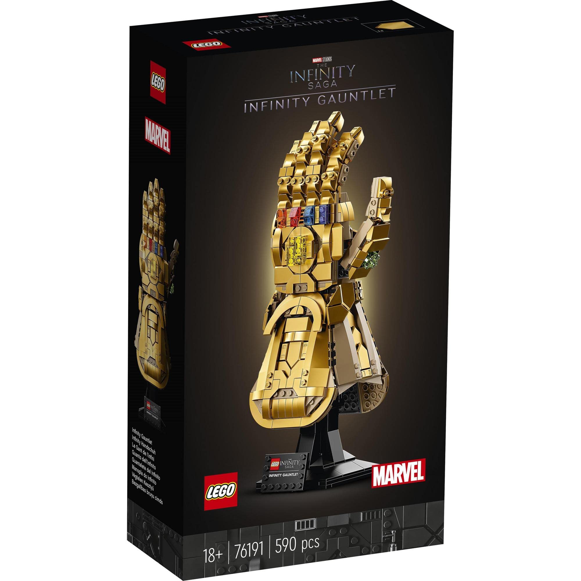 

LEGO Super Heroes Infinity Gauntlet 76191 Toy Blocks Gift Superhero American Comic Book Boys Adults