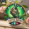 Vintage Tin Sign Metal Wall Art Tattoo Shop Decor Retro Metal Poster