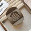 Matte Hair Claw Clip Flat Hair Barrettes New Hairpin  For Women