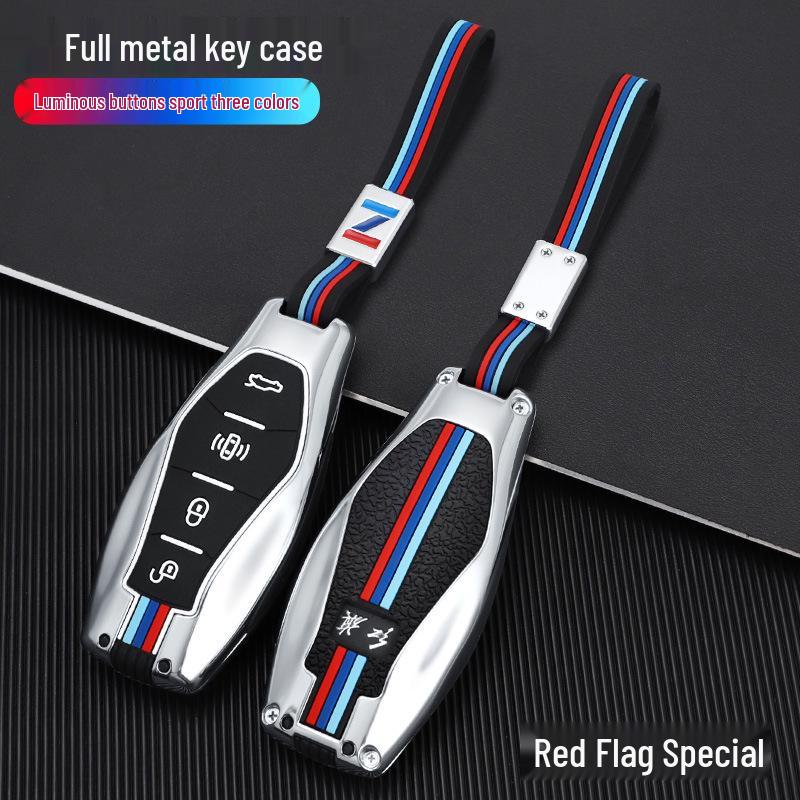 2023 Hongqi H5 & HQ9 Key Case Set: Complete Car Interior Accessories for Men and Women