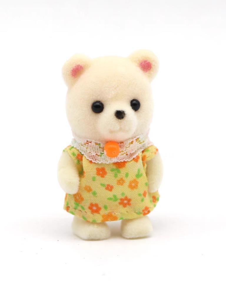 Non-Toxic 1Pcs Forest Animal Family 1:12 Dollhouse Furniture Mini Rabbit Bear Dog Cat Pets Dolls Figure Toy Dolls Kids Gifts