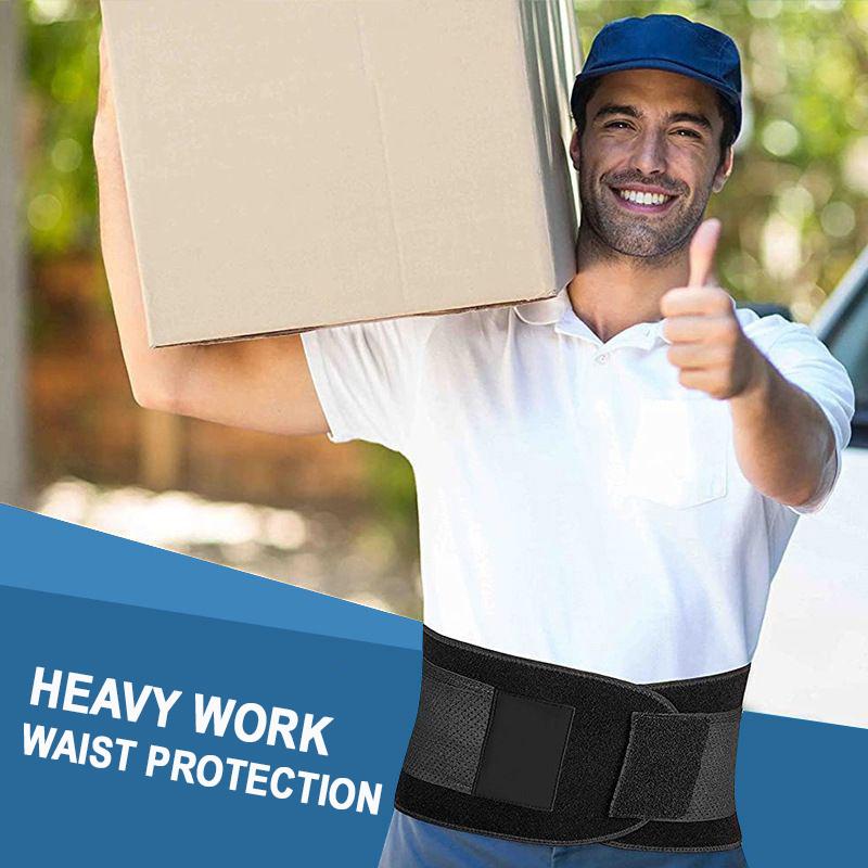 Adjustable Dual Compression Waist Trainer with Widened and Enlarged Elastic Band Suitable for Fitness Elastic Support Band