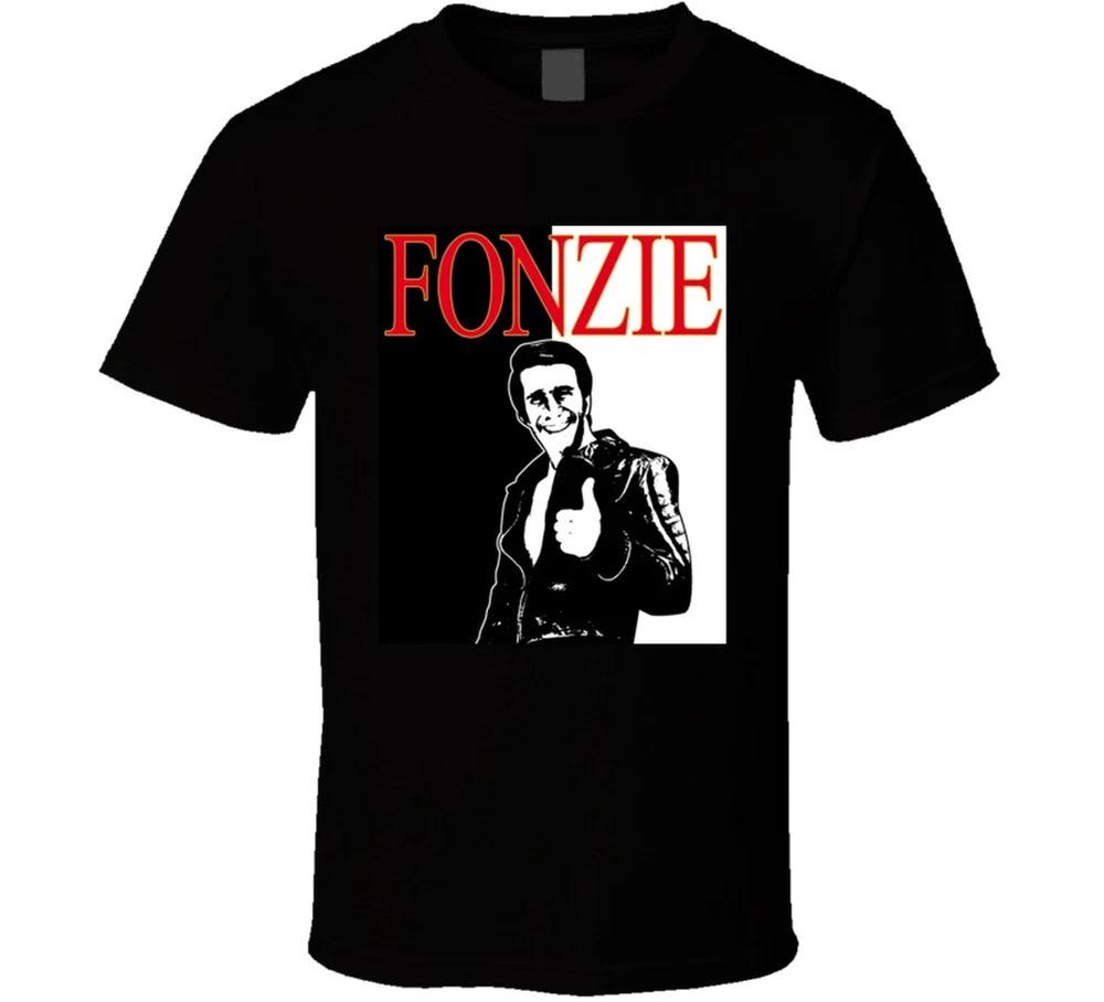 Fonzie Happy Days Cool Retro Scarface Funny T Shirt S