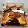 Gr-oot Valentine's Day 3PCS Bedding set,Ideal for 1pc Duvet Cover And 2pcs Pillowcases Perfect for Fan gift,Ideal for Bedroom, Dormitory