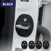 AAFM1 4PCS Car Door Lock Cover Case Accessories For Octavia MK2 MK3 2 3 A7 Fabia Karoq Kodiaq Superb Rapid Kamiq Scala Yeti