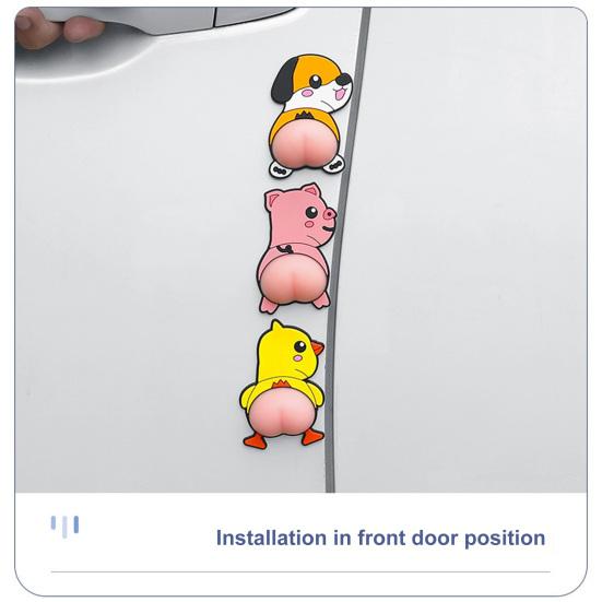 Adoráveis ​​almofadas de colisão de carro com alta elasticidade e bunda macia anti-poeira