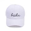 Adjustment Squad Bride Embroidery Baseball Caps For Women Men Bride Bridesmaids Bachelorette Party Hat Photo Props Wedding Gifts