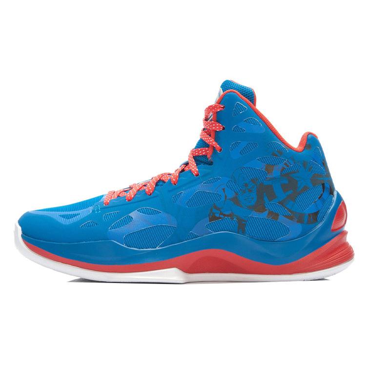 

Li Ning The Avengers Collection Cushioning Slip Resistant Abrasion Resistant Coverage Support Mid top Basketball Shoes ABPK057-2 43