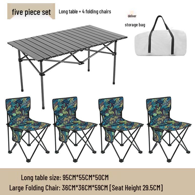 Portable Outdoor Folding Chair with Backrest for Camping and Art Sketching