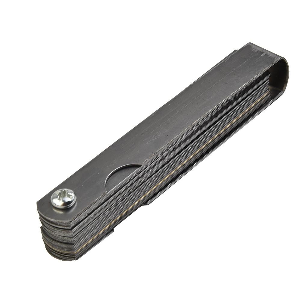 32-Blatt-Fühlerlehre, metrisch und SAE, Doppelablesung, Kombination, Spaltdickenmessung