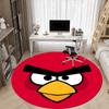 1pc Angry Bird Office Round Area Rug,Bedroom Living Room Home Decor, Room Deco A1016126