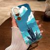 Hot anime-Black-C- Clover  Clear Soft Silicone Phone Case for Samsung Galaxy A71, A70, A52, A51, A40, A30