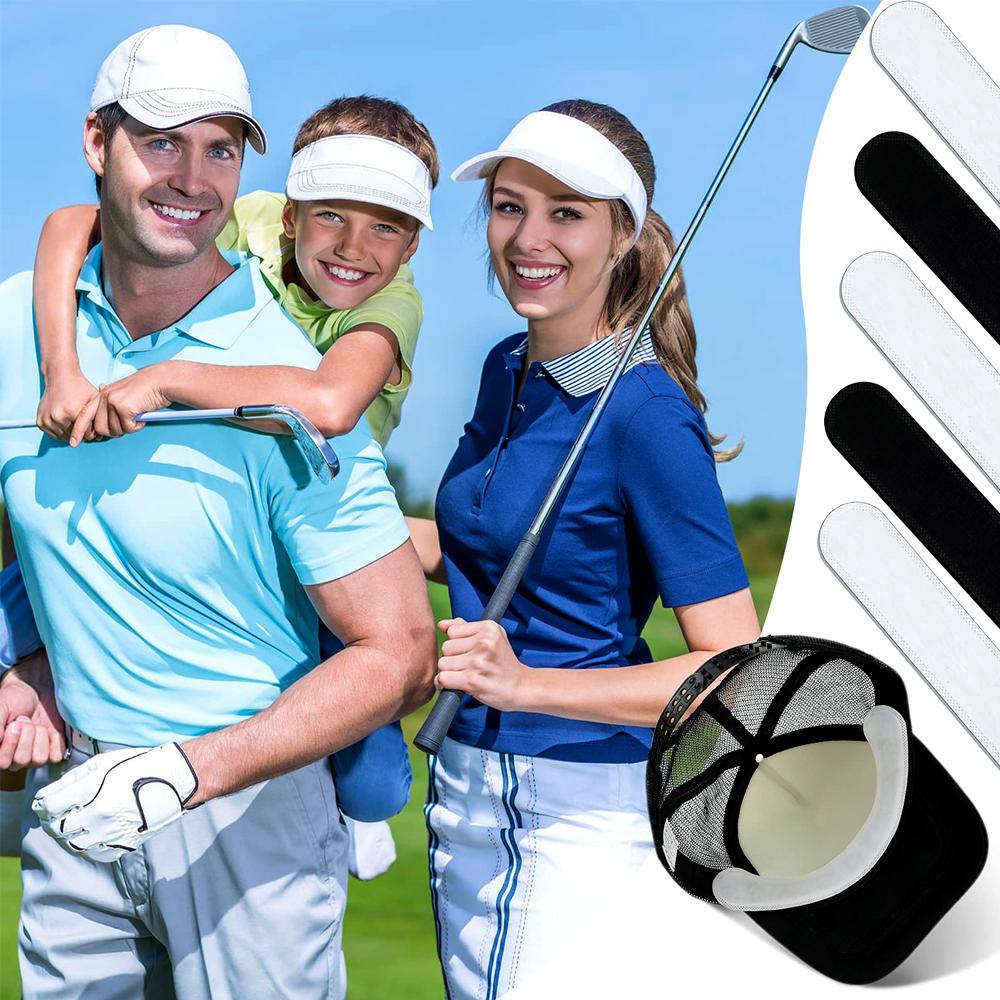 Klobouk Samolepka absorbující pot Účinná protipotní páska na krempě Jednorázová klobouková samolepka absorbující pot Bavlněná klobouková samolepka proti nečistotám