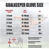 Kids Adults Goalkeeper Gloves Goalie Gloves Thicken Latex Football Soccer Anti-slip Protection Soccer Children Goalie Gloves