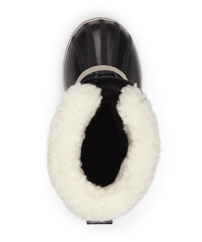 Sorel Ute Pack Nylon Waterproof Size Black Kids' Boots, 24.0cm,