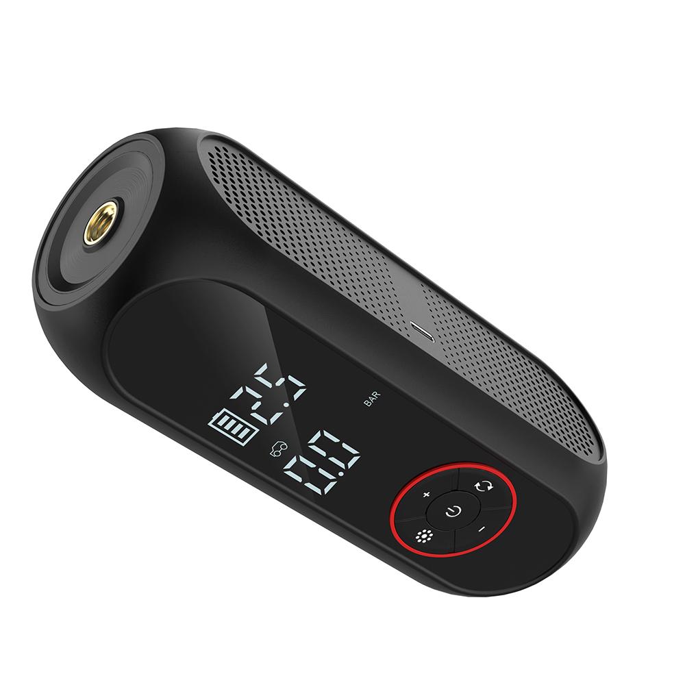 50L/min With LED Flashlight Tire Pressure Test Tire Air Pump 0-150psi/10bar Car Air Compressor Portable Inflator Digital