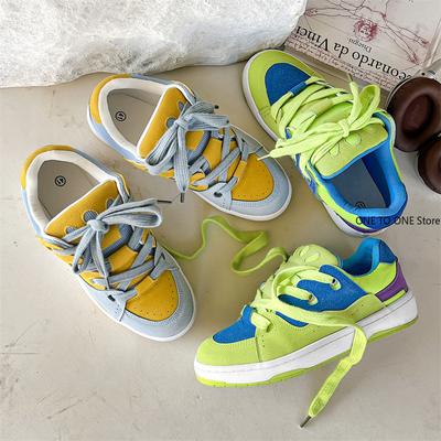 Mode Mode Reflecterende Skateboard Sneakers Heren Blauw Platform Heren Skateboardschoenen Antislip Streetwear Casual Sportschoenen Dames