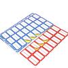 Self-Adhesive Label Stick,50 Sheets/Pack Adhesive Paper,Handwritten Blank Red Blue Category Tags,Office And School Supplies