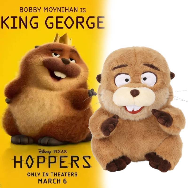 Beaver Plush Toy With Pp Cotton Filling For Kids And Collectors