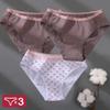 FINETOO Kalhotky s květinovým potiskem Ženy Spodní prádlo Bavlněné kalhotky Set Finetoo Design Dámské spodky Spodní prádlo Sexy kalhotky Kalhotky Intimní