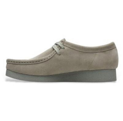 Women's Semi-boots Clarks Wallabeeevo Sneaker Light Green