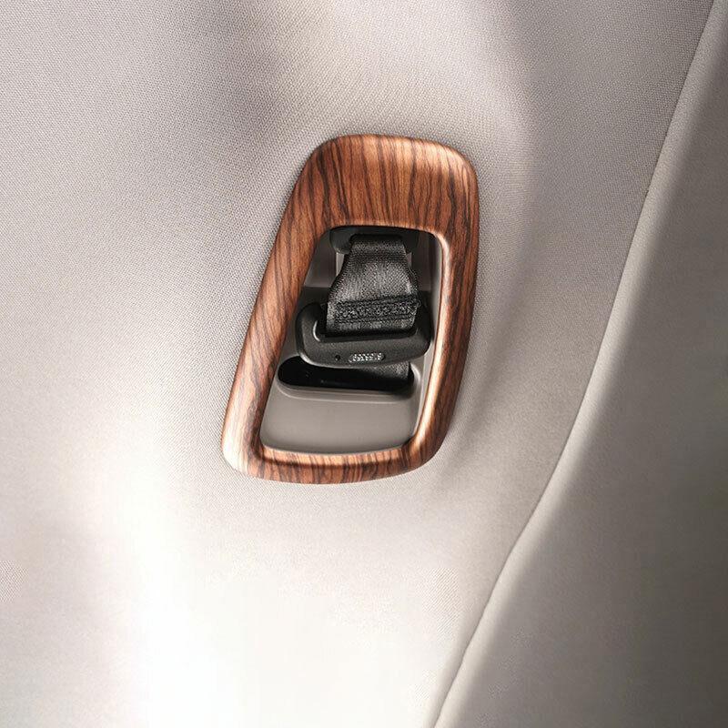 Wood Grain Inner Rear Reading Light Cover Trim 1Pcs For Honda CRV CR-V 2017-