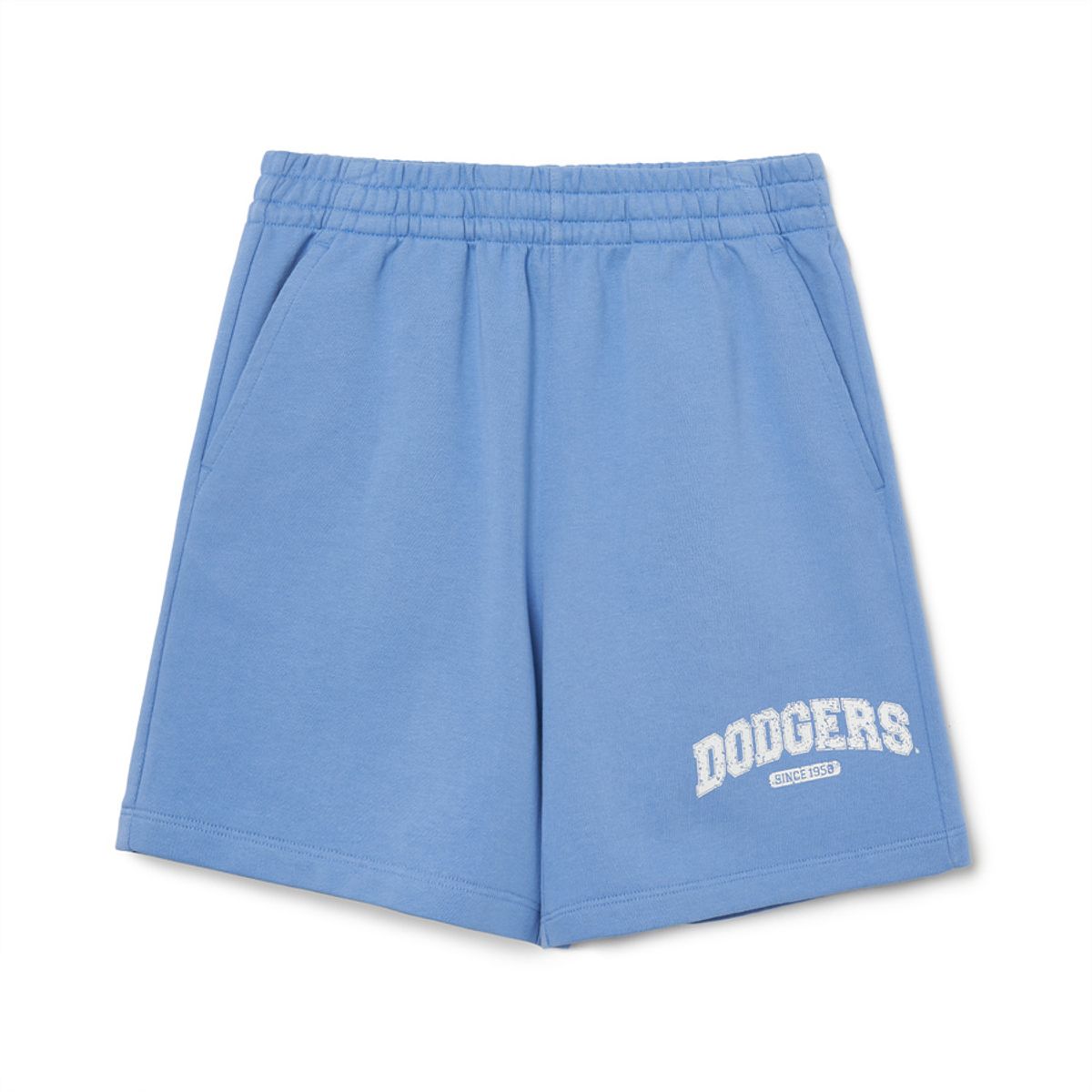MLB Los Angeles Dodgers Casual Shorts Unisex Light Blue Moderate 3ASPV0633-07CBL XS