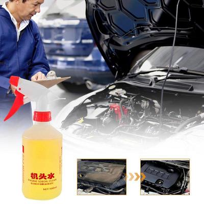 Araba Motoru Temizleyici 500ml Otomotiv Yağ Çözücü Madde Temizleme Sıvısı Araç Motoru Temizleme Maddesi Ağır Yağ Gres Zorlu Kirler İçin