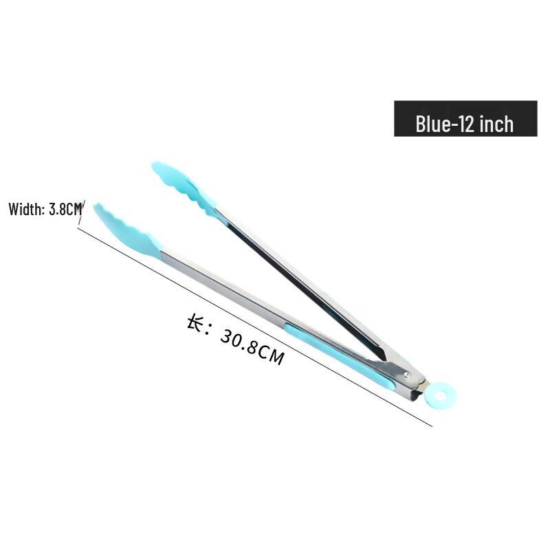 

Stainless Steel Multi-function Food Tongs Set