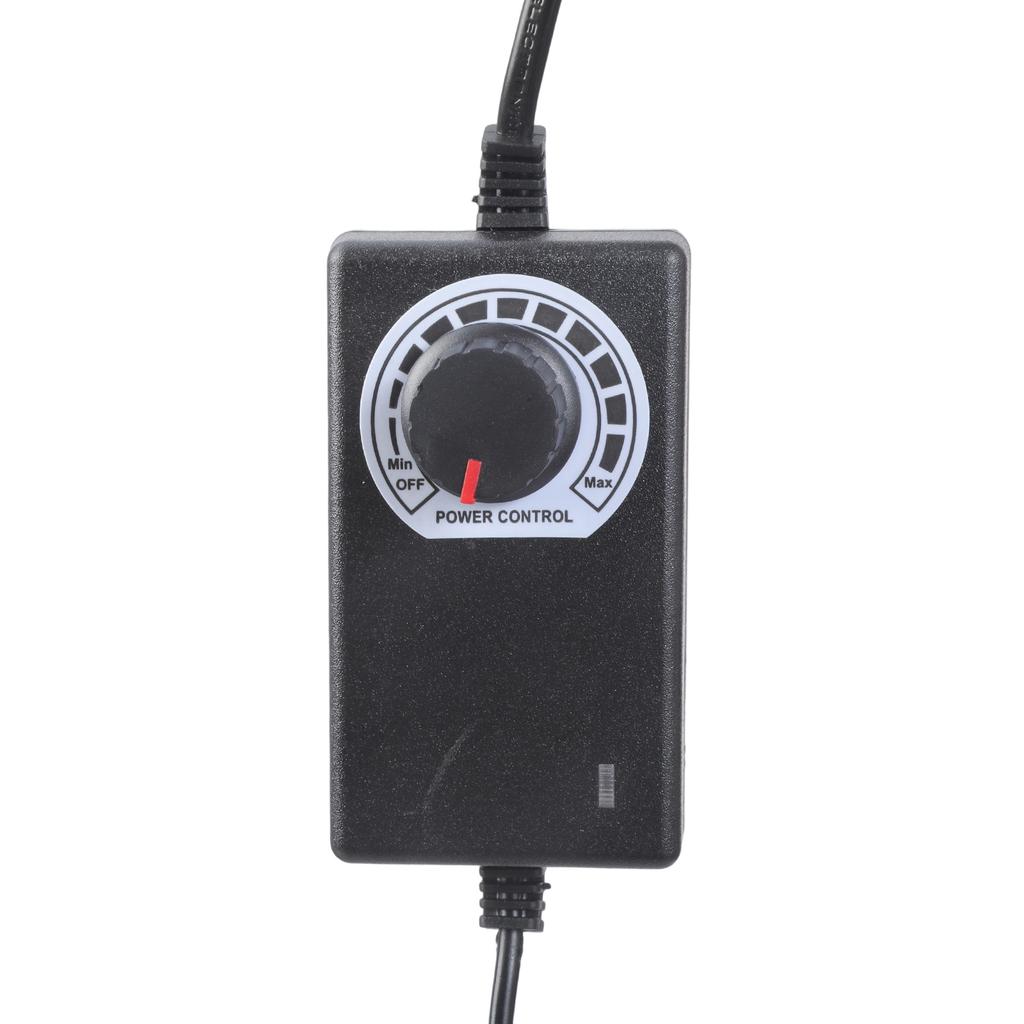 12V Drehzahlregelbarer Axial-Abluftventilator 120mm Hoher Luftdurchsatz 7000U/min für DIY-Belüftungsprojekte Inklusive 3" Kanalplatten-Kit