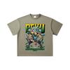 260 GSM Double Yarn 32 Count 100% Cotton My Hero Academia V15 Deku Print Unisex Heavy Cotton T Shirt