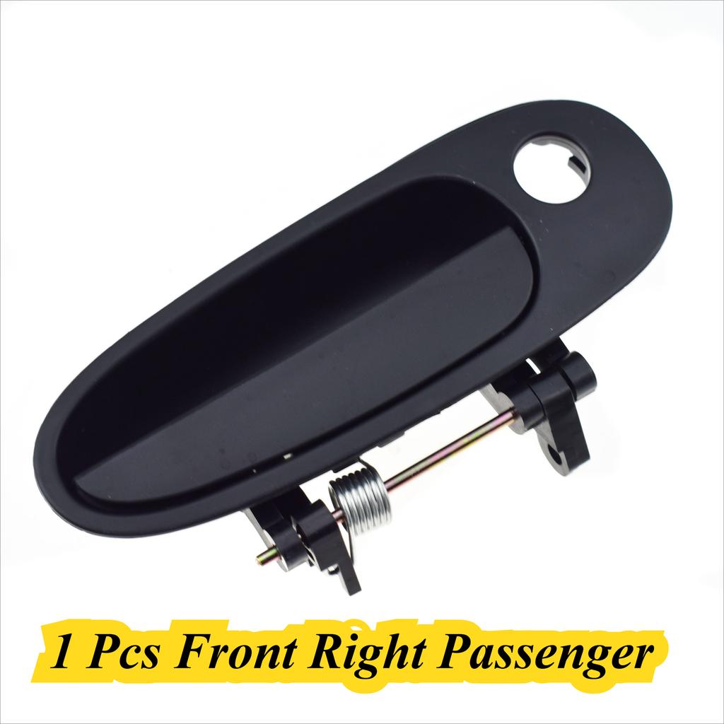 1 or 2  or 4 Pcs Black Exterior Door Handle Front / Rear / Left / Right For Geo Prizm & Toyota Corolla 1993 1994 1995 1996 1997