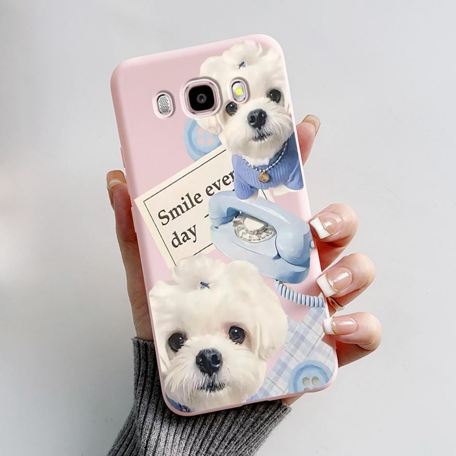 For Samsung Galaxy J7 2016 Novel Style Painting Back Cover Coque For Samsung Galaxy J7 2016 Cute CartoonThick Fashionable Shells