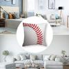 Fashion BASEBALL Pillow Case Short Plush Double-sided Print Square Throw Pillow Covers Sofa Home Cushion Decor