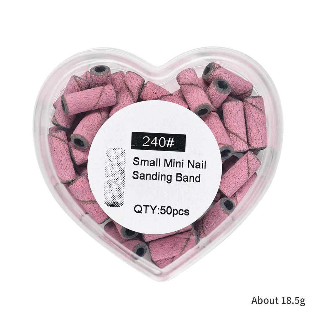 Set Manichiură Mini Bandă Abrazivă pentru Unghii și Mandrină