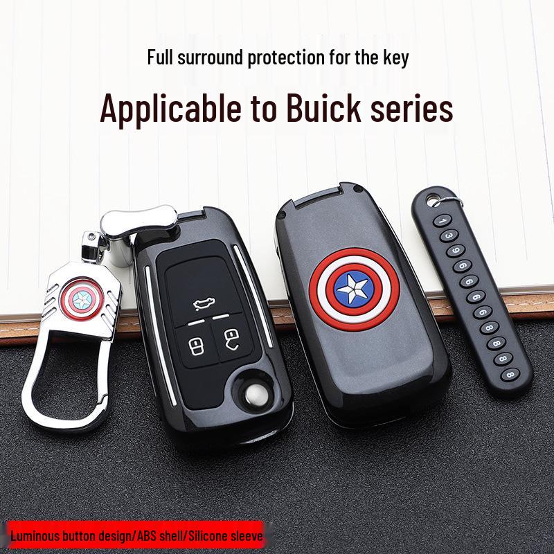 Buick Encore S Fashion Key Case with Buckle and Remote Shell Design